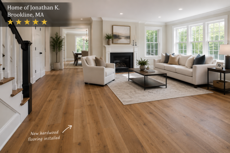 Hardwood Floor Job